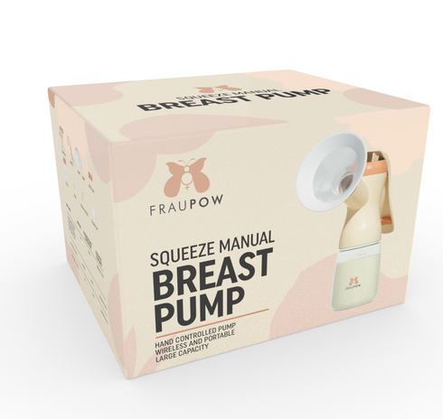 Fraupow Squeeze Manual Breast Pump