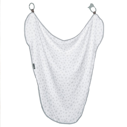 Cheeky Chompers Silver Stars 6 in 1 MultiMuslin - Breastfeeding Cover