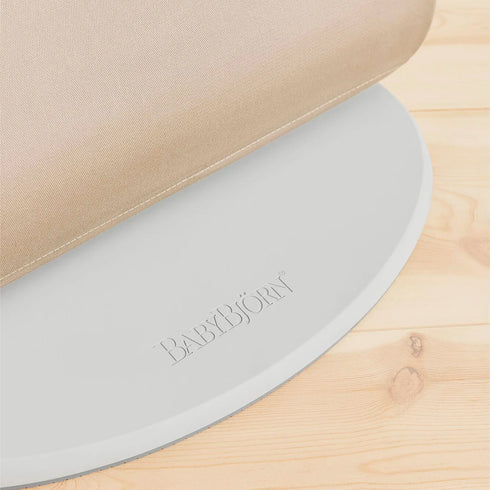 BabyBjörn Baby Bouncers Balance Soft- Woven/ Jersey, Beige/Grey