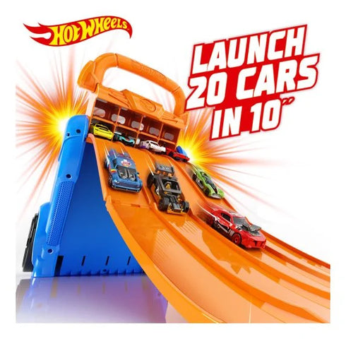Hot Wheels Battle Plus Launcher Car Case