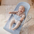 BabyBjörn Baby Bouncers Balance Soft- 3D Mesh, Sky Blue/White