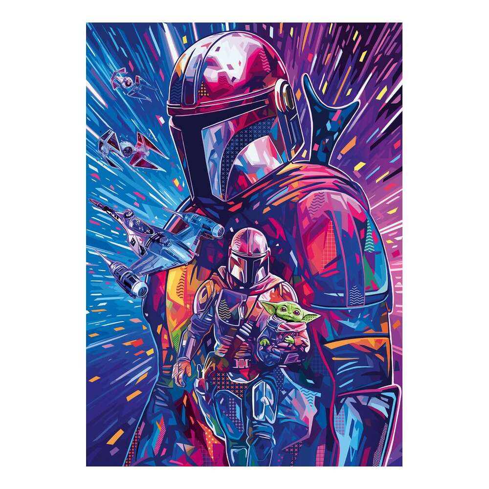 Star Wars Hyperspace Collection The Mandalorian 500 Piece Jigsaw Puzzle