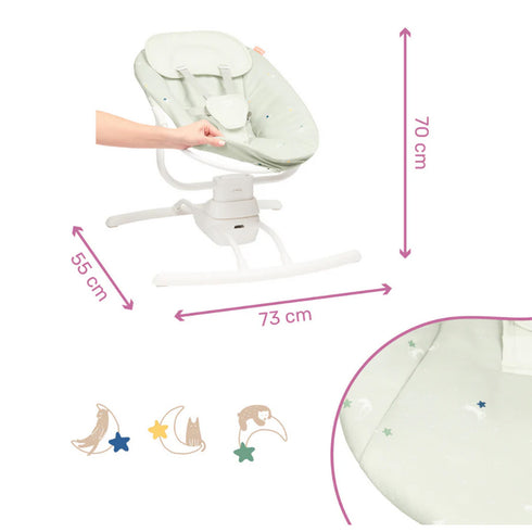 Badabulle Lateral Swing - Lichen