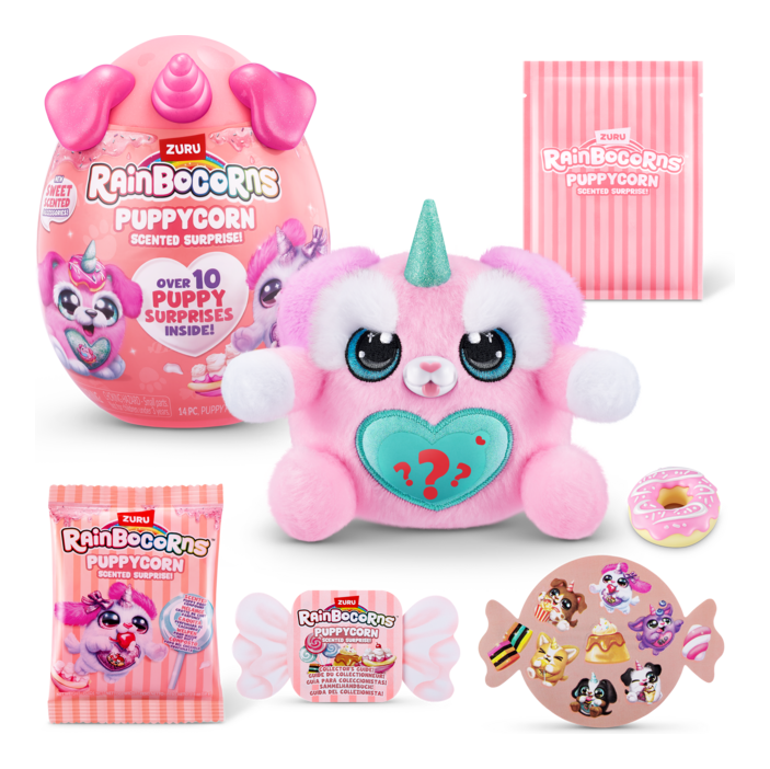 Rainbocorns Puppycorn Surprise Small Plush S8