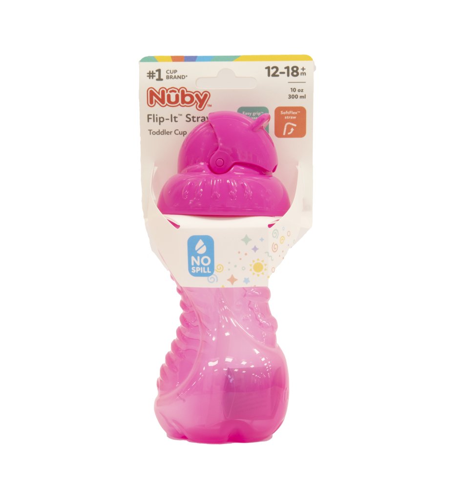 Nuby Flip It Cup Pink