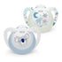 NUK Star Day Night Soother 0-6 Months