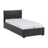 Waverley 3FT Storage Bed - Black Faux Leather