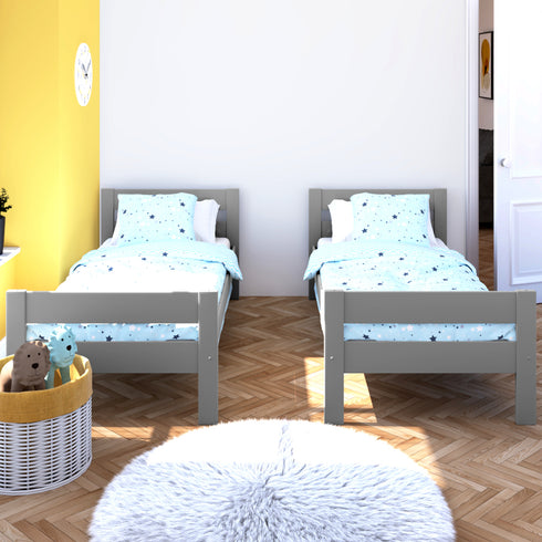 Compact Bunk Bed Grey