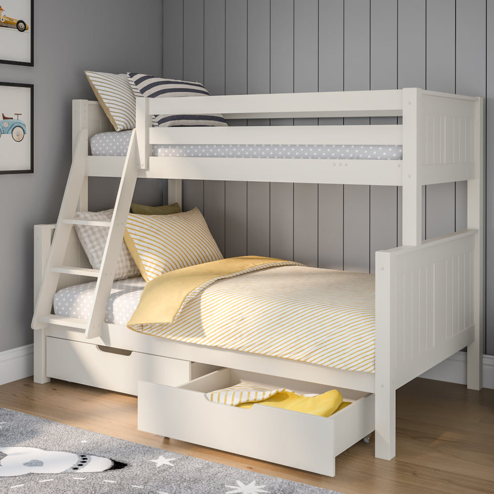 Classic Originals Trio Bunk Bed With Pair Of Storage Drawers