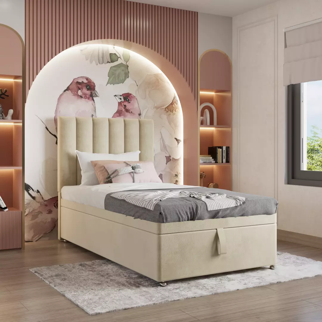 Happy Dreams Divan Ottoman Kids Bed