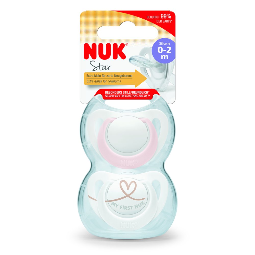 NUK Star Soother 0-2 Months