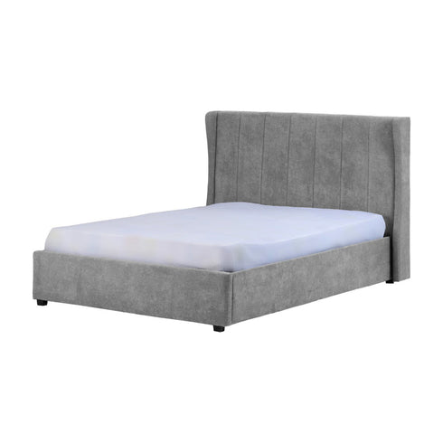 Amelia Plus 4FT6 Storage Bed - Dark Grey Fabric