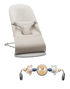 BabyBjörn Bouncer and Toy Bundle - Light Beige