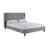 Amelia 5FT Bed - Dark Grey Fabric