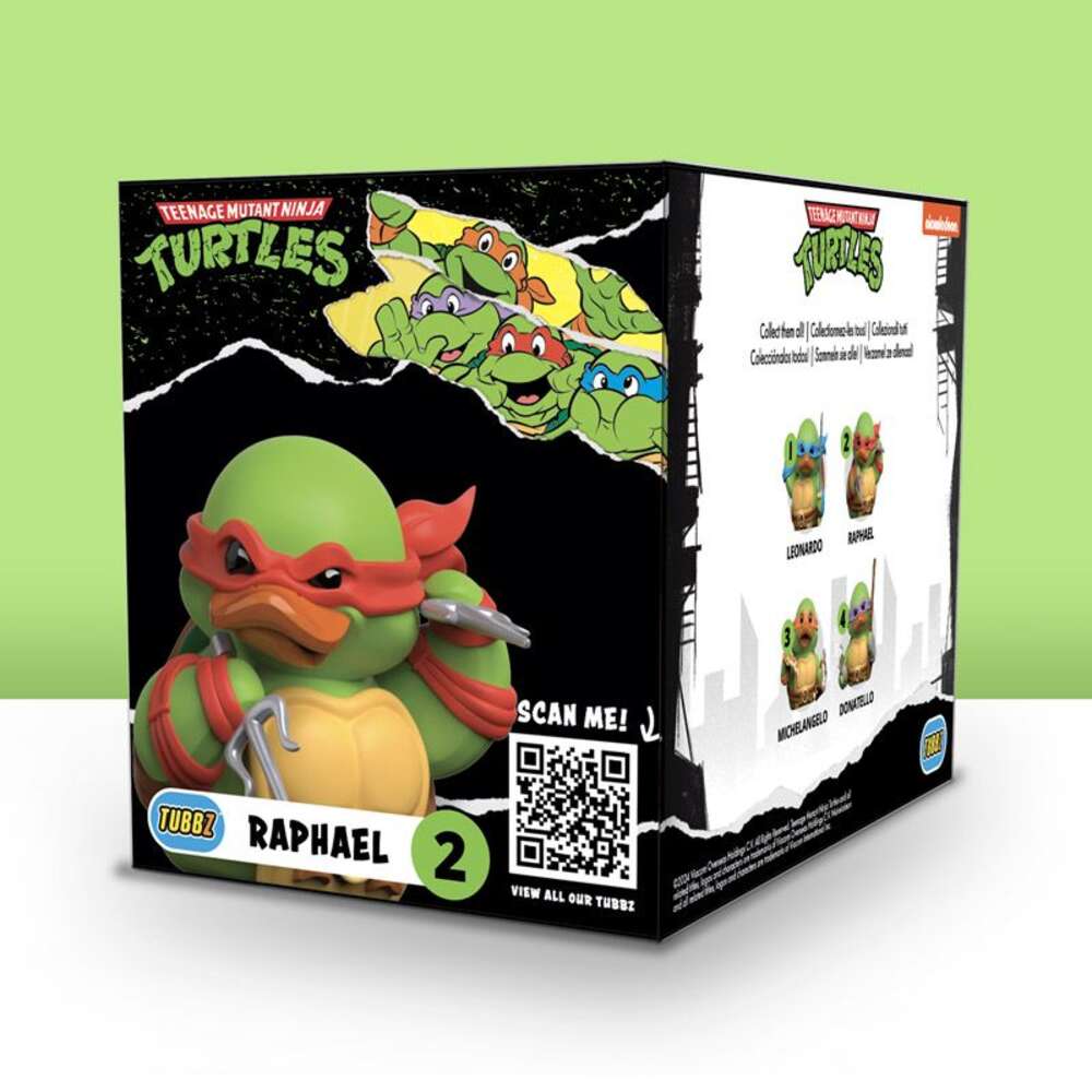 TMNT - Raphael - Boxed Tubbz