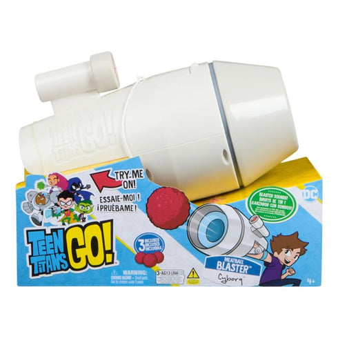 Teen Titans Go Cyborg Meatball Blaster