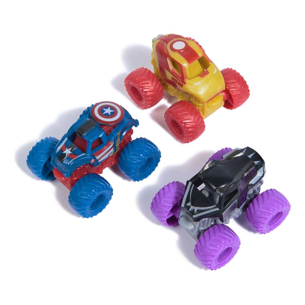 Monster Jam Mini Marvel Bundle
