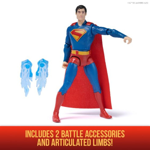 Superman 6" Superman Battle Attack Superman Feature Figure