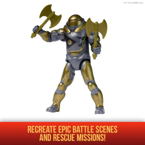 Superman 6" Superman Battle Attack Hammer Feature Figure