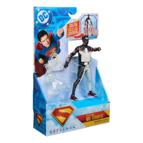 Superman 6" Superman Battle Attack Terrific Feature Figure