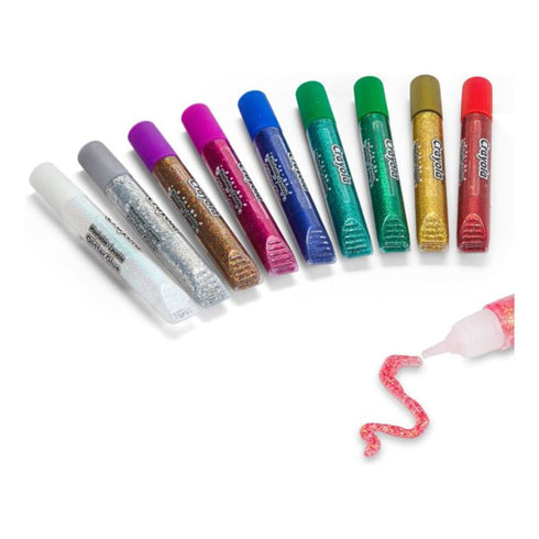 Crayola 9 Washable Glitter Glues