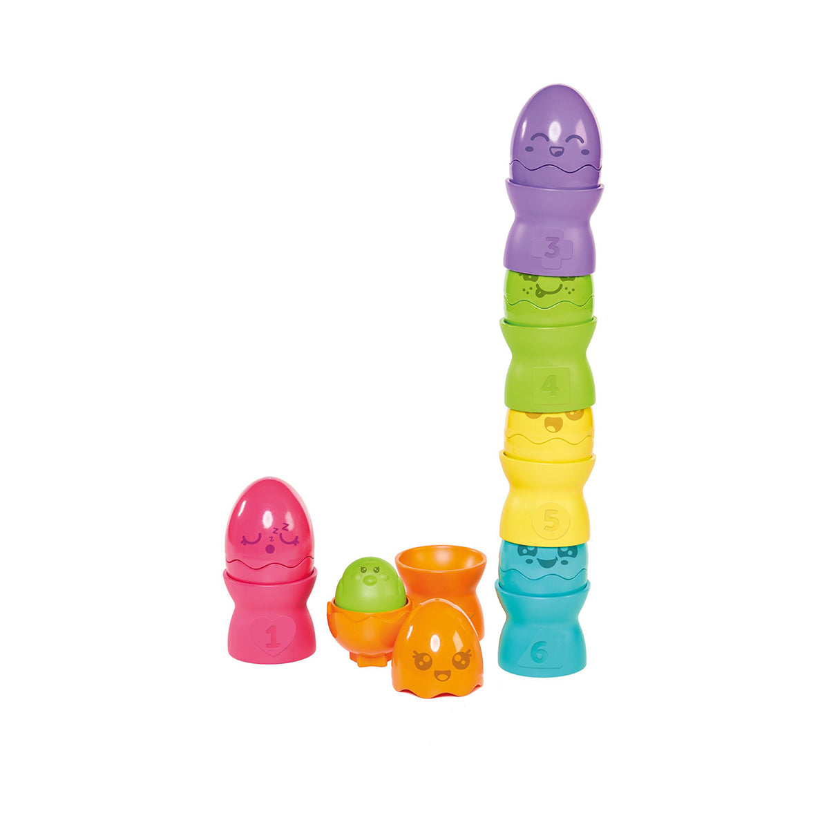 Toomies Hide & Squeak Egg Stackers