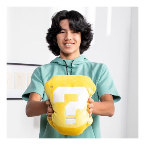 Club Mocchi Mocchi Super Mario Question Block Mega Plush