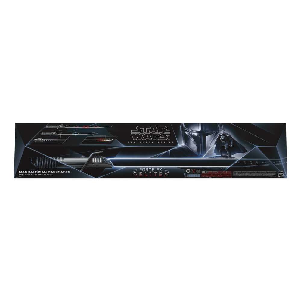 Star Wars The Black Series Mandalorian Darksaber Force FX Elite Lightsaber