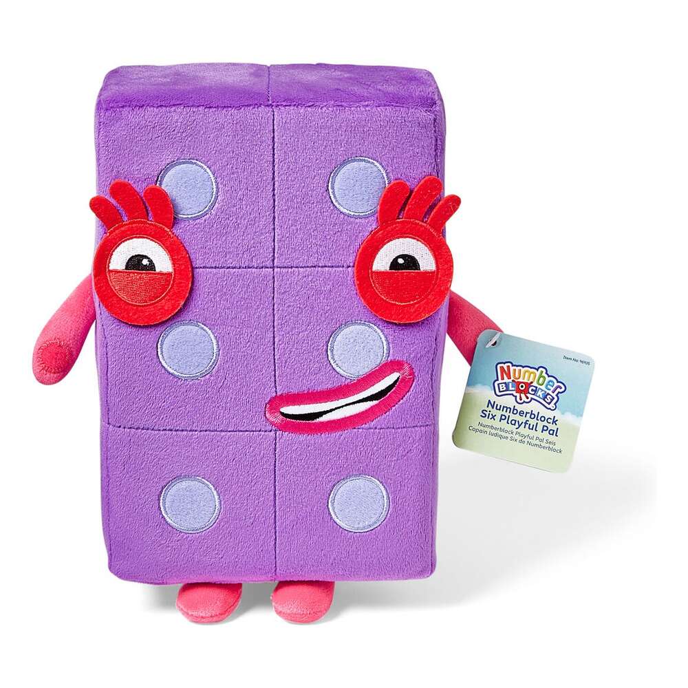 Numberblocks Numberblock Six Playful Pal