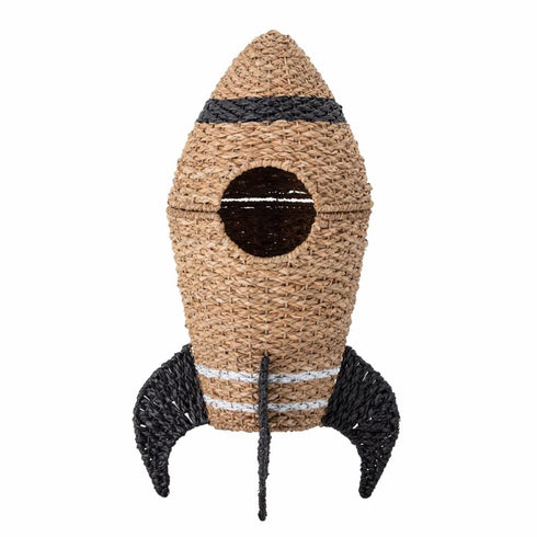 Bloomingville Cosmina Basket with Lid Seagrass Nature