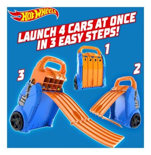 Hot Wheels Battle Plus Launcher Car Case