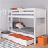 Classic Originals Bunk Bed With Trundle Bed And Trundle Mattress