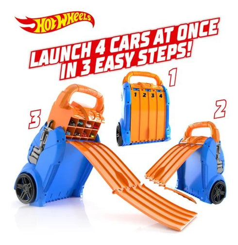 Hot Wheels Battle Plus Launcher Car Case
