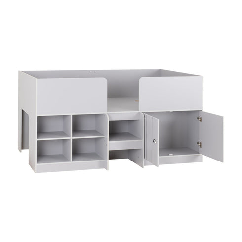 Orlando Low Sleeper Bed - Dove Grey