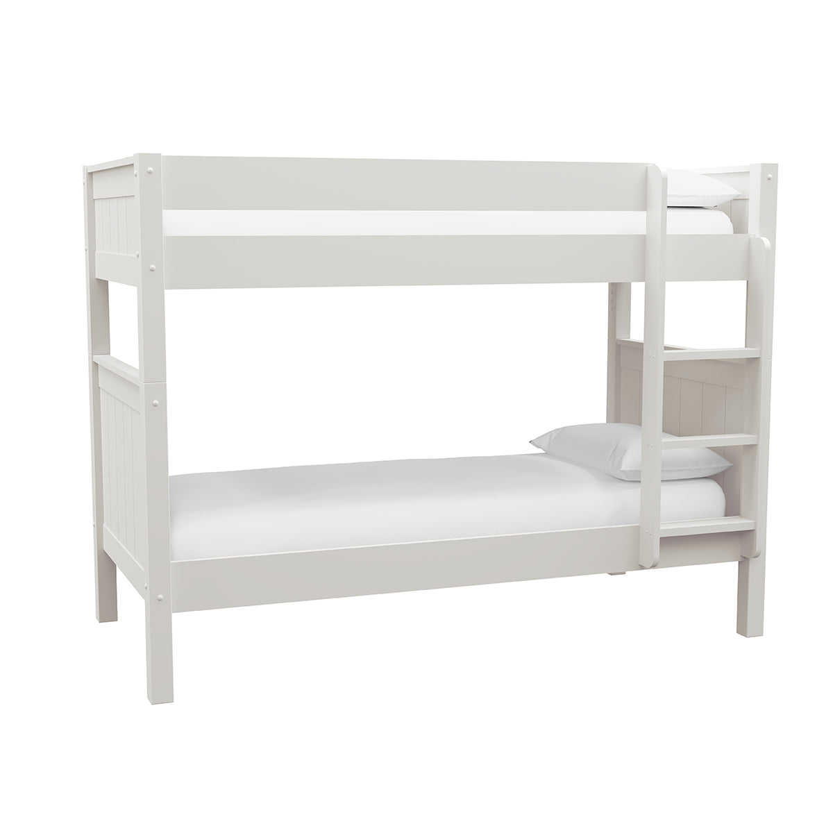 New Classic Bunk Bed Frame Only White