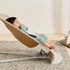 BabyBjörn Baby Bouncers Balance Soft- Woven/ Jersey, Beige/Grey
