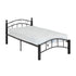 Luton 3FT Bed - Black/Blackips