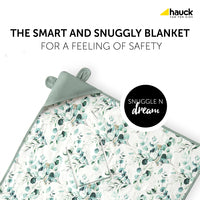 Hauck Snuggle N Dream Blanket - Leaves - Mint