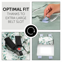 Hauck Snuggle N Dream Blanket - Leaves - Mint