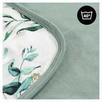 Hauck Snuggle N Dream Blanket - Leaves - Mint