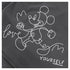 Hauck Snuggle N Dream Blanket - Mickey Mouse - Anthracite