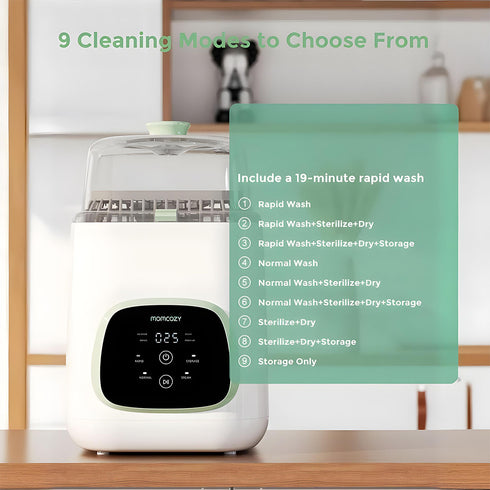 Momcozy Baby Bottle Washer - Sterilizer