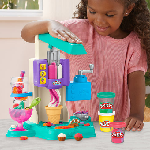 Play-Doh Rainbow Swirl Ice Cream Playset