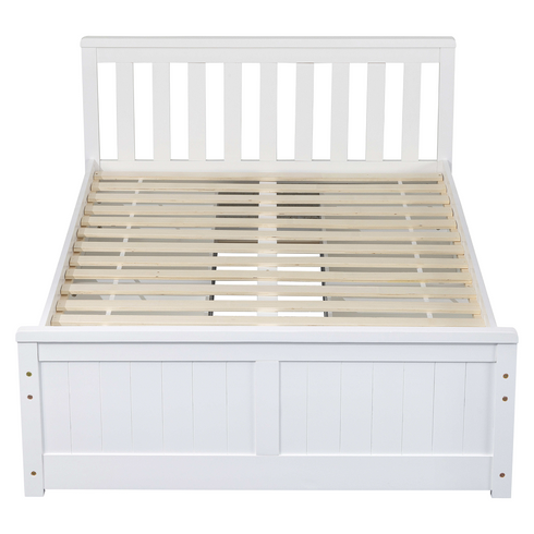 Timeless White Kids Storage 4 Drawer Bed