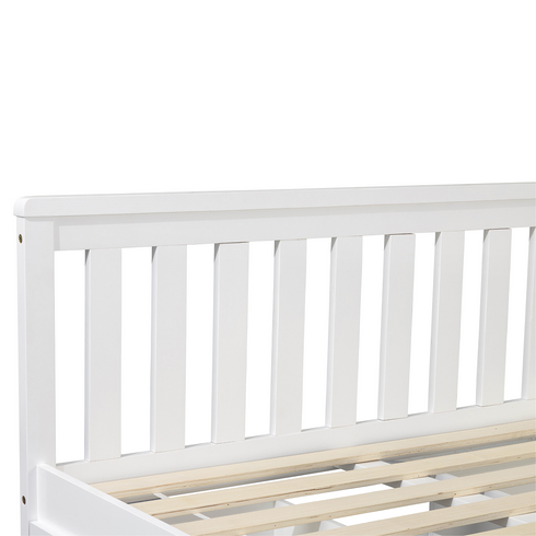 Timeless White Kids Storage 4 Drawer Bed