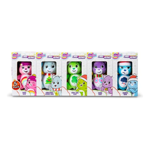 Micro Teenies - Care Bears Christmas Col 5pk