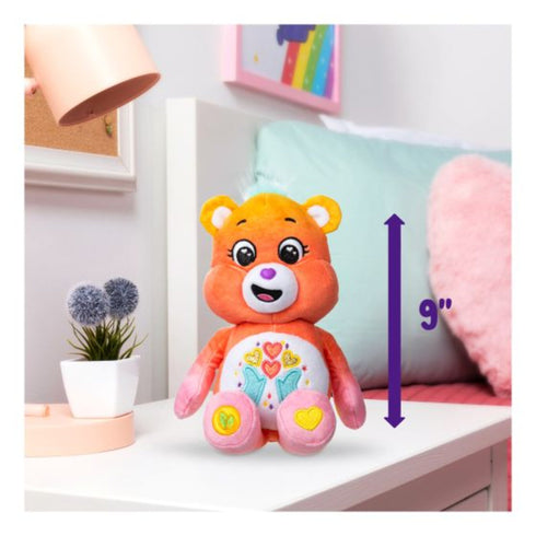 Care Bears - 22 cm Sparkle Thankful Heart Bear