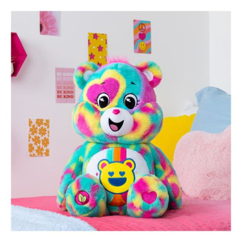 Care Bears 60cm Good Vibes Bear Jumbo Plush