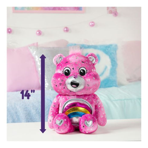 Care Bears Glowing Belly - Cheer Bear