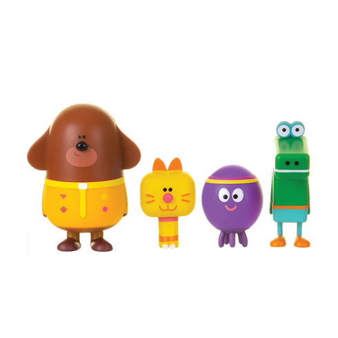 Hey Duggee 4 Figure Pack - Duggee,Enid,Betty,Happy